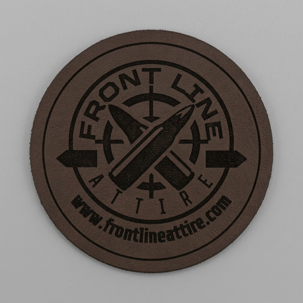 Faux Leather Patch/Badge