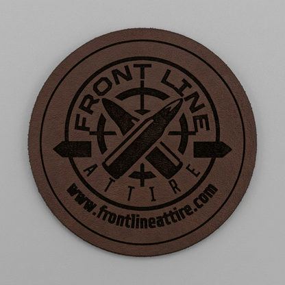 Faux Leather Patch/Badge