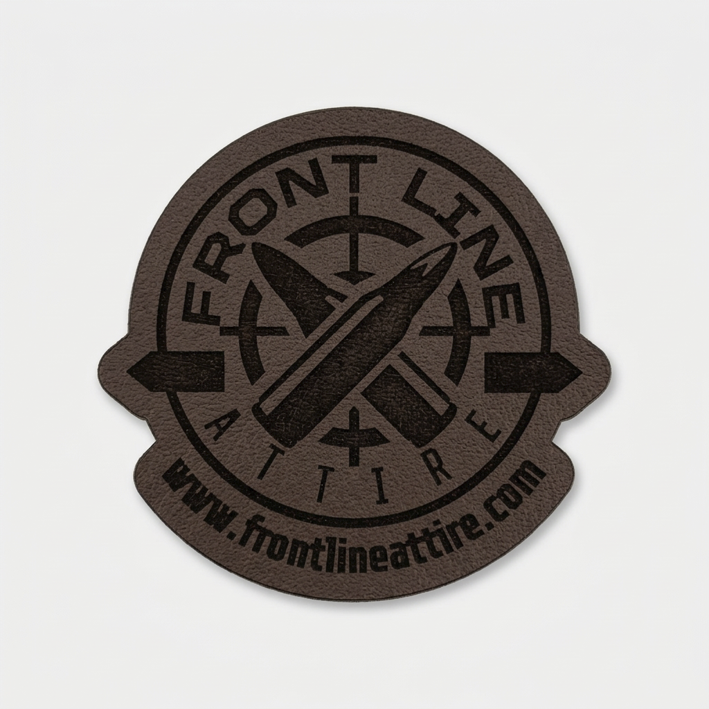 Faux Leather Patch/Badge