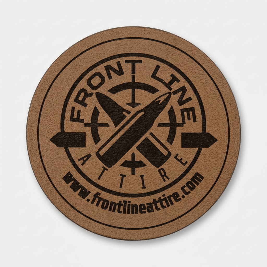 Faux Leather Patch/Badge