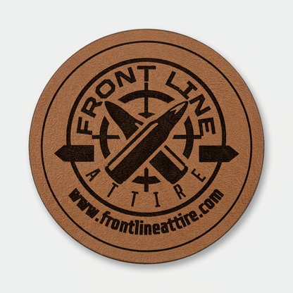 Faux Leather Patch/Badge