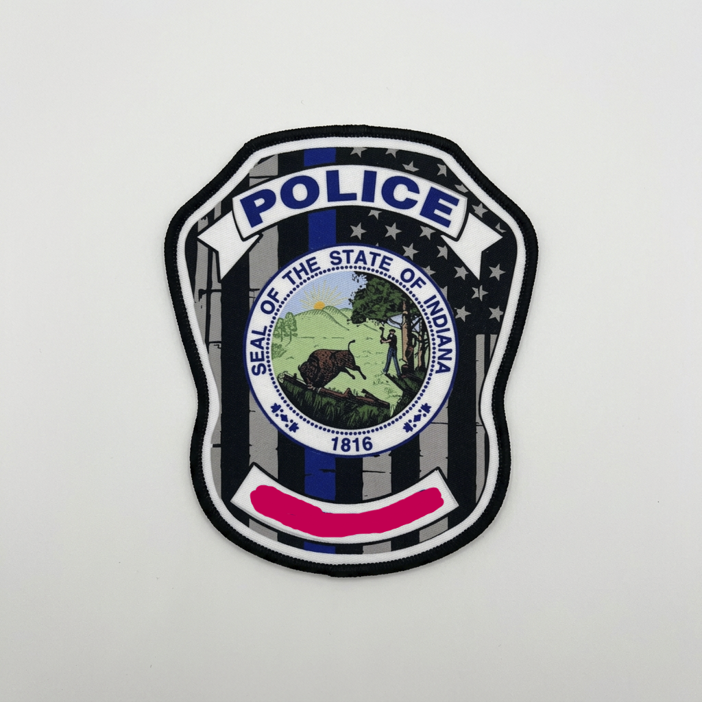 Full Color Embroidered Edge Patch/Badge