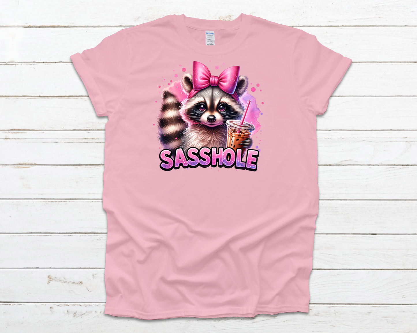 Sasshole Everyday Basic Graphic T-Shirt