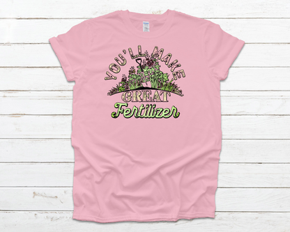 Fertilizer Everyday Basic Graphic T-Shirt (Sizes 2XL+)