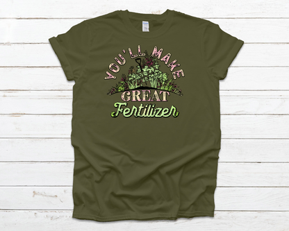 Fertilizer Everyday Basic Graphic T-Shirt (Sizes 2XL+)