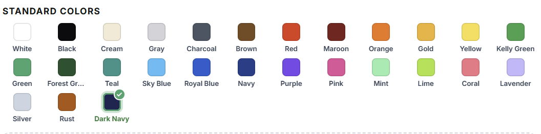 Border Colors