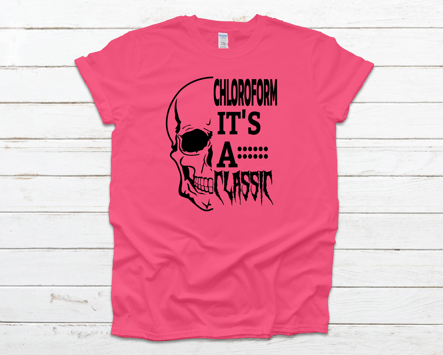 Chloroform Everyday Basic Graphic T-Shirt (Sizes S-XL)