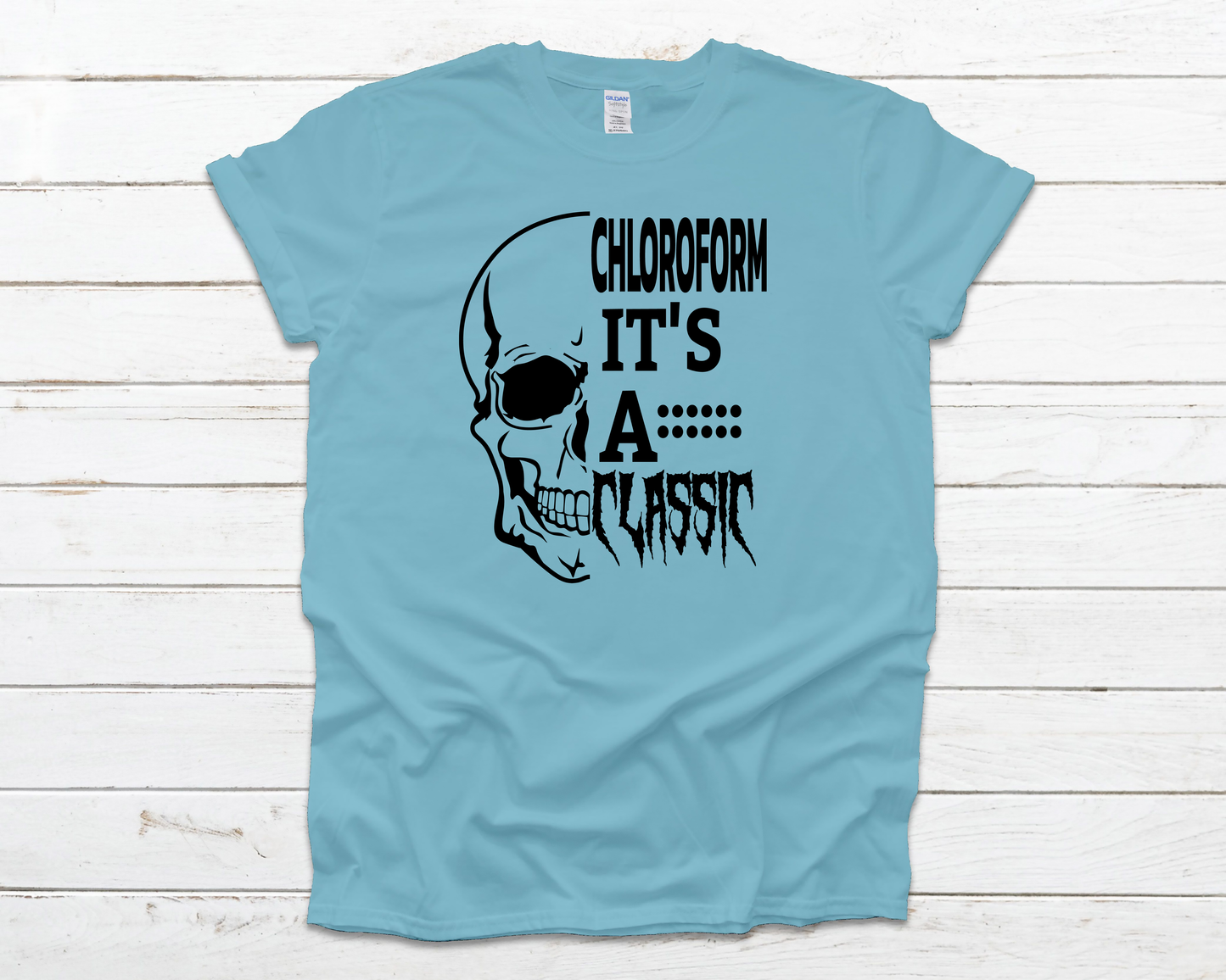 Chloroform Everyday Basic Graphic T-Shirt (Sizes S-XL)