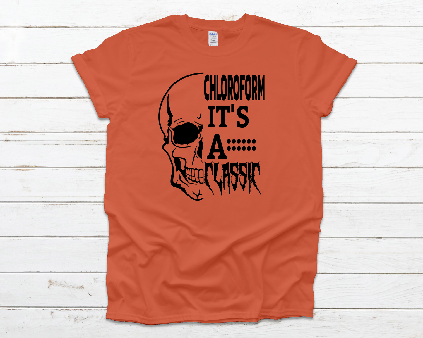 Chloroform Everyday Basic Graphic T-Shirt (Sizes S-XL)